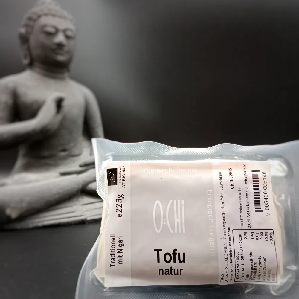Tofu biologico naturale sottovuoto 225g