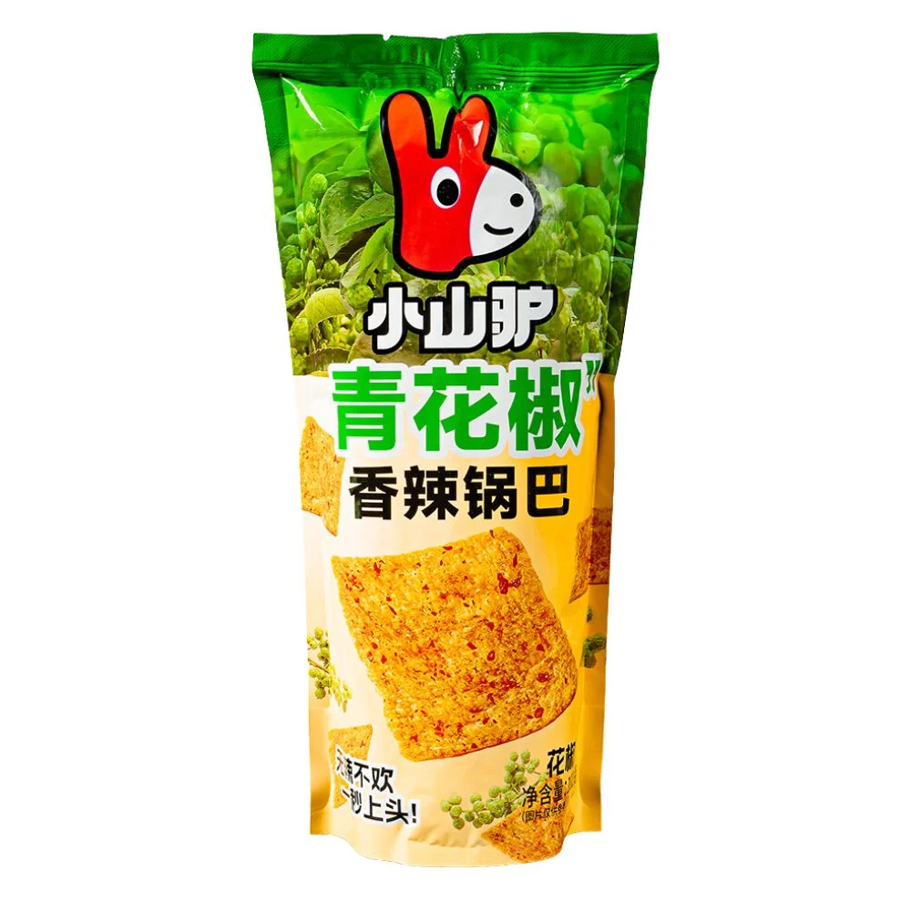 XSL Corn Cracker Sichuan Pepper, snack di mais con pepe di Sichuan da 102g
