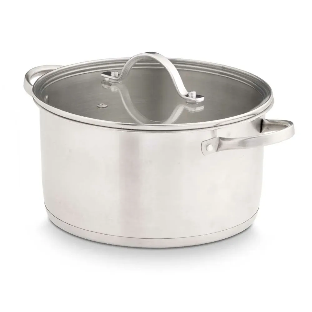 Casseruola con coperchio Kinvara Argentato 31,7 x 16,5 x 24 cm 30,5 x 14 x 23,5 cm 31 x 14 x 23,5 cm