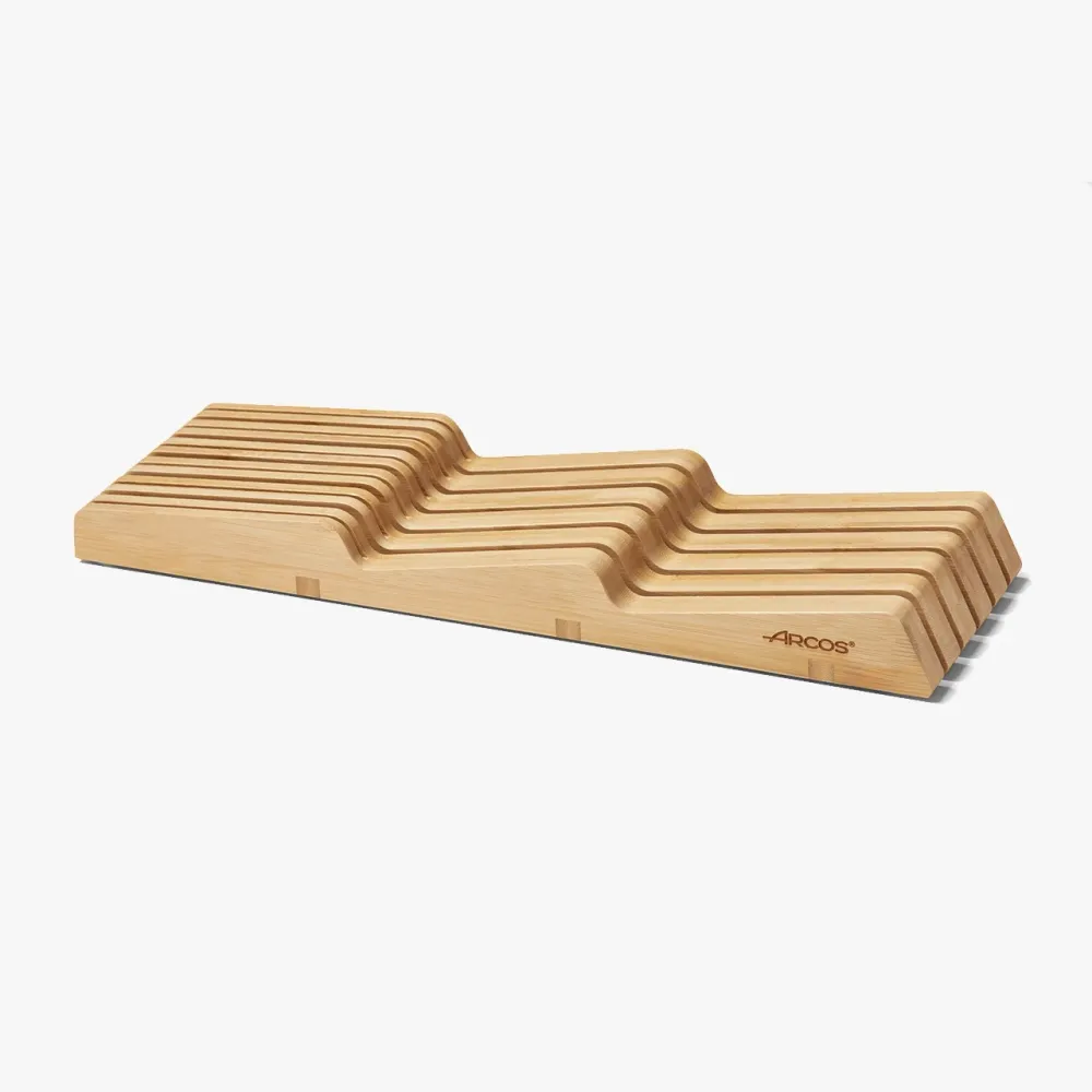 Porta coltelli interno per cassetto bambù 39 x 432 x 139 mm
