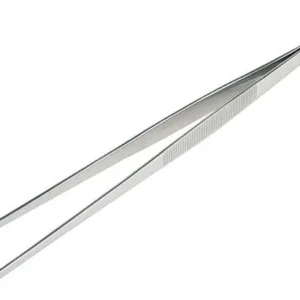 Pinzetta APS 30 x 15 cm acciaio inossidabile lucidata specchio superficie di presa scanalata 75809