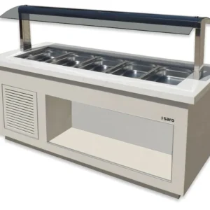 Barra per insalate Saro Di fascia alta Line SB-K170 bianco per 4x 1/1 GN 366-2005