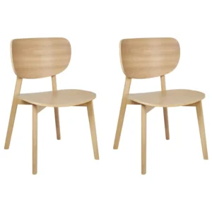 Set di 2 sedie da pranzo legno palese OVERLY