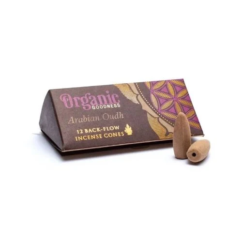 12 CONETTI BACK-FLOW ARABIAN OUDH-LEGNO D'AGAR
