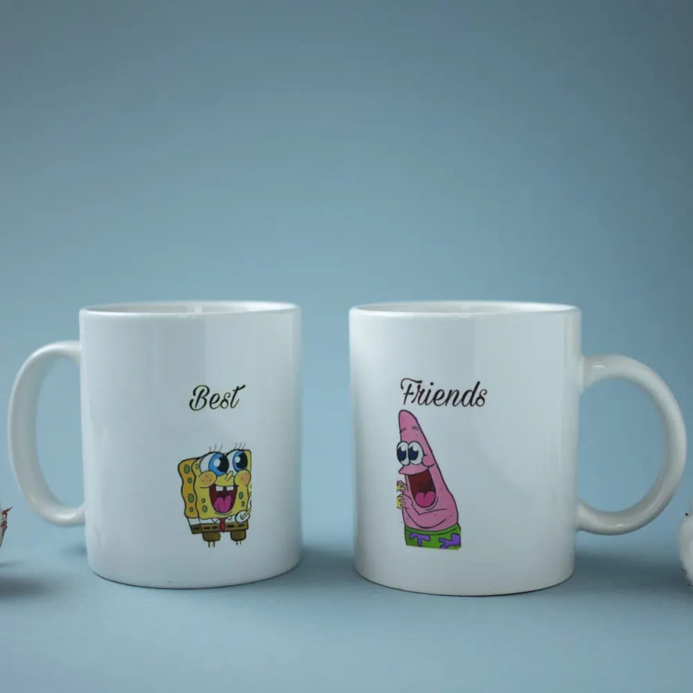 Coppia di Tazze "Spongebob&Patrick"