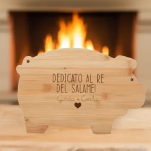 Tagliere "Pig" con incisione