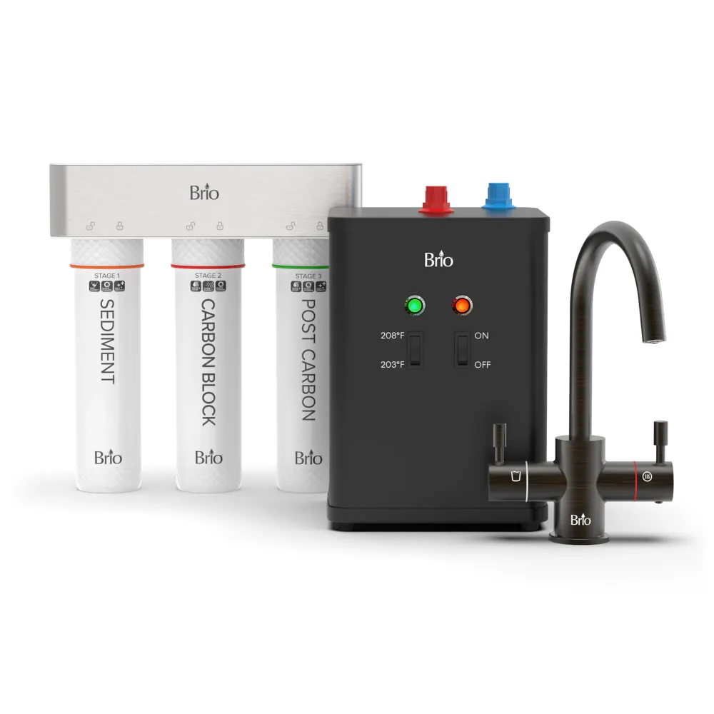 Brio 3-Stage Improvviso Hot Water Undersink Dispenser System - Oil-Rubbed Bronze