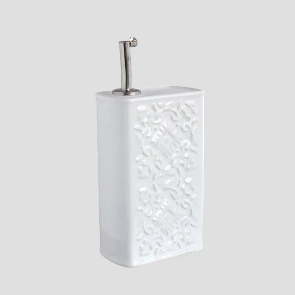 Grattugia Multifunzione AZULEJO Olive Oil Dispenser 500ml - WHITE