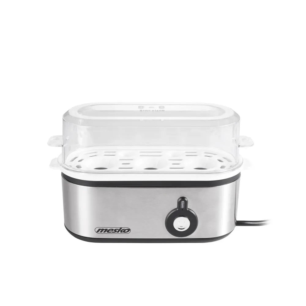 Mesko MS 4485 Egg Boiler Cooker 3 Eggs Electric Cook Soffice Medium Hard Poacher Steamer
