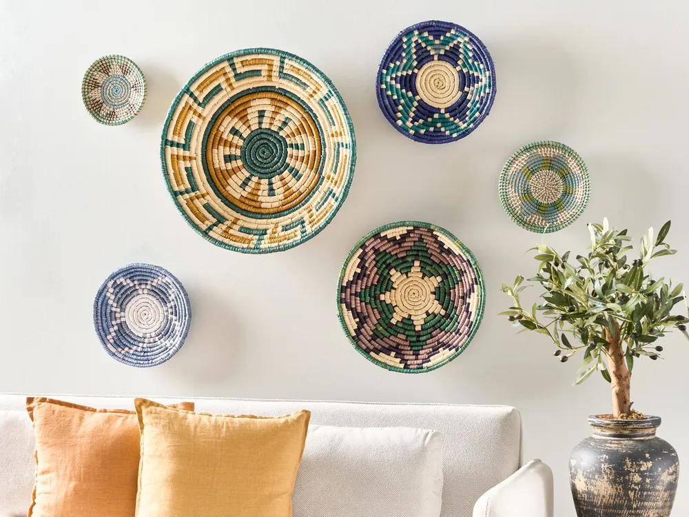 Set di 6 decorazioni murali alga marina multicolore NAMDINH