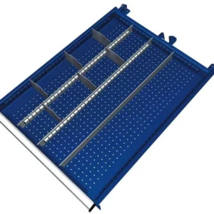 Set materiale di suddivisione KLW per cassetti altezza vano 50 mm armadio SEB dimensioni armadio 572 x 750 mm L x P SEB-B0...
