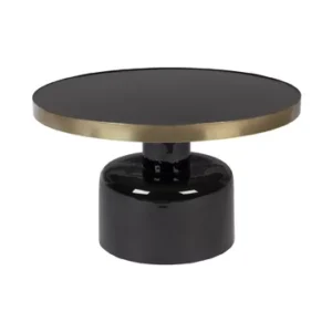 Tavolino ferro nero glam Zuiver - 60cm