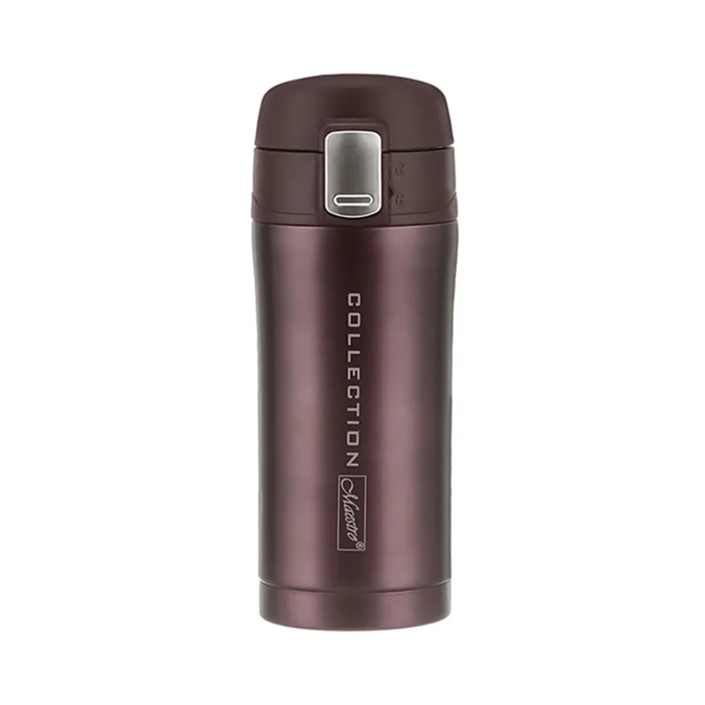 Calorifero mug made stainless steel 0.45L Maestro MR1641 brown