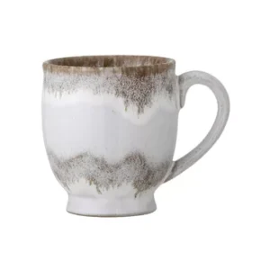 Tazza gres grigio Jatoba Bloomingville - 11cm