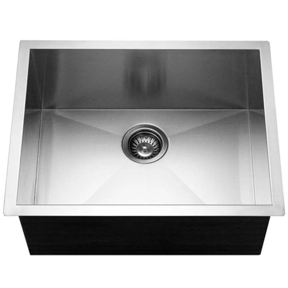 Houzer - CTS-2300 - Contempo Series Undermount Stainless Acciaio Single Bowl Kitchen Sink