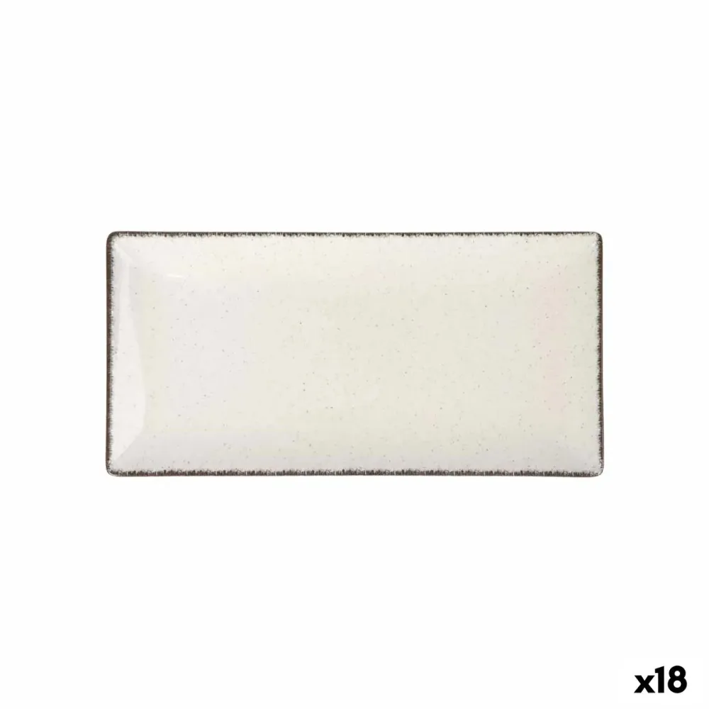 Affilacoltelli Manuale Teglia da Cucina La Mediterránea Anllo Rettangolare 30 x 15 x 2 cm (18 Unità)