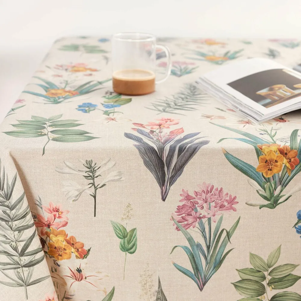 Premium di Alta Qualità Tovaglia antimacchia Belum 0120-349 Multicolore 250 x 150 cm