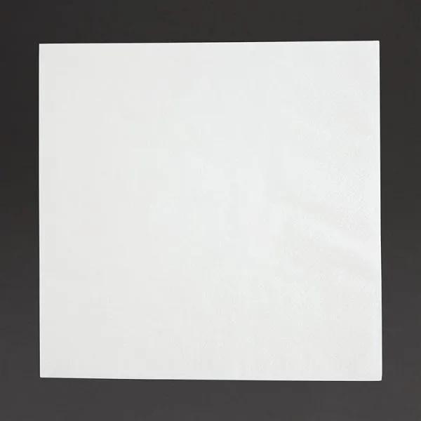 Tovaglioli riciclabili Fiesta bianchi 30x30 cm (5000 pezzi) FE212 per Cucina