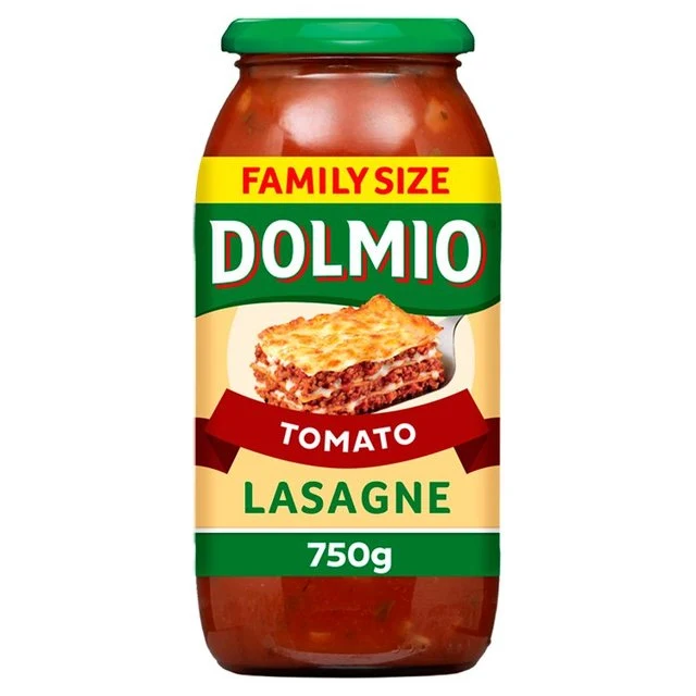 Dolmio Lasagne Salsa di Pomodoro Rosso Originale 750g