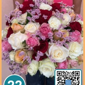 22 - Bouquet Mix di Rose