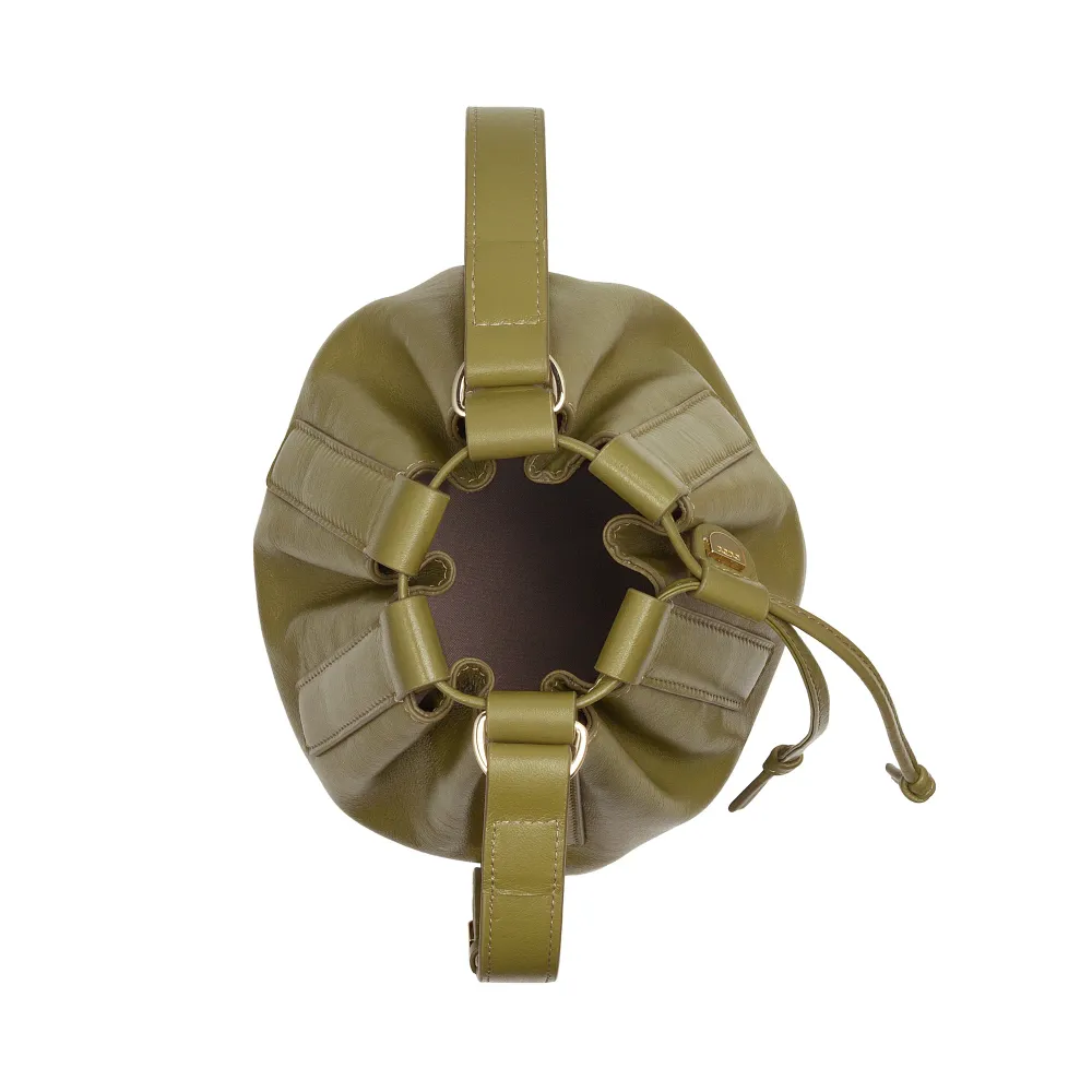 DUDU Borsa Secchiello Donna Pelle Grande con Tracolla Regolabile e Chiusura Coulisse – Borsa Elegante, Spaziosa e Pratica...