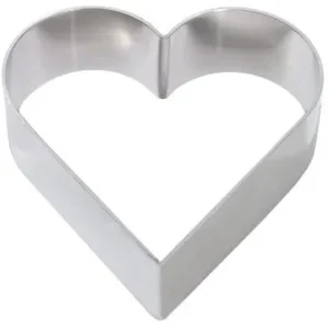 Anello per torta Contacto alluminio CUORE 16 cm 639/160