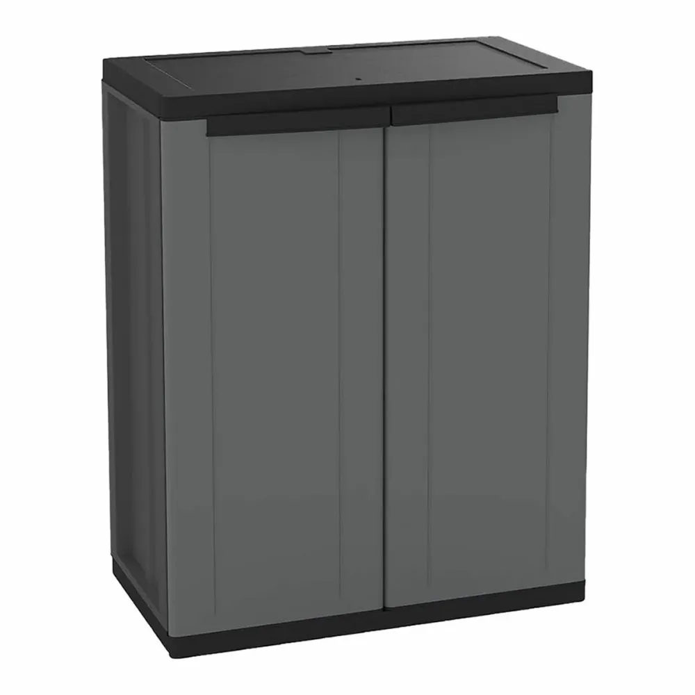 Armadio Terry j-base 68 Grigio fosco polipropilene 68 x 37,5 x 85 cm