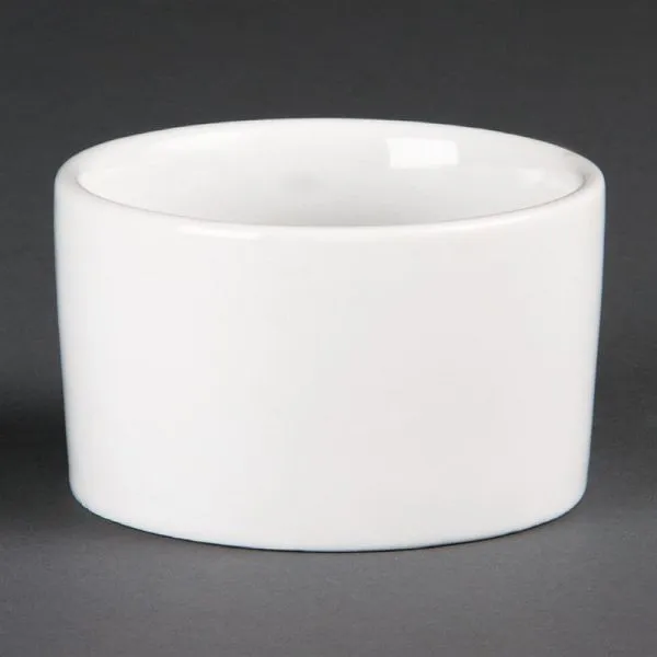 OLYMPIA stampi per casseruole bianche 9cm PU: 12 pezzi U176