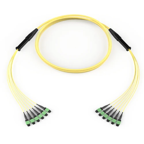 190" Feet EDGE8 MTP Trunk Versatile OS2 48F Distribution Non-armored Indoor Plenum Cable to MTP 8F Pinned 33" Legs GE7E748...