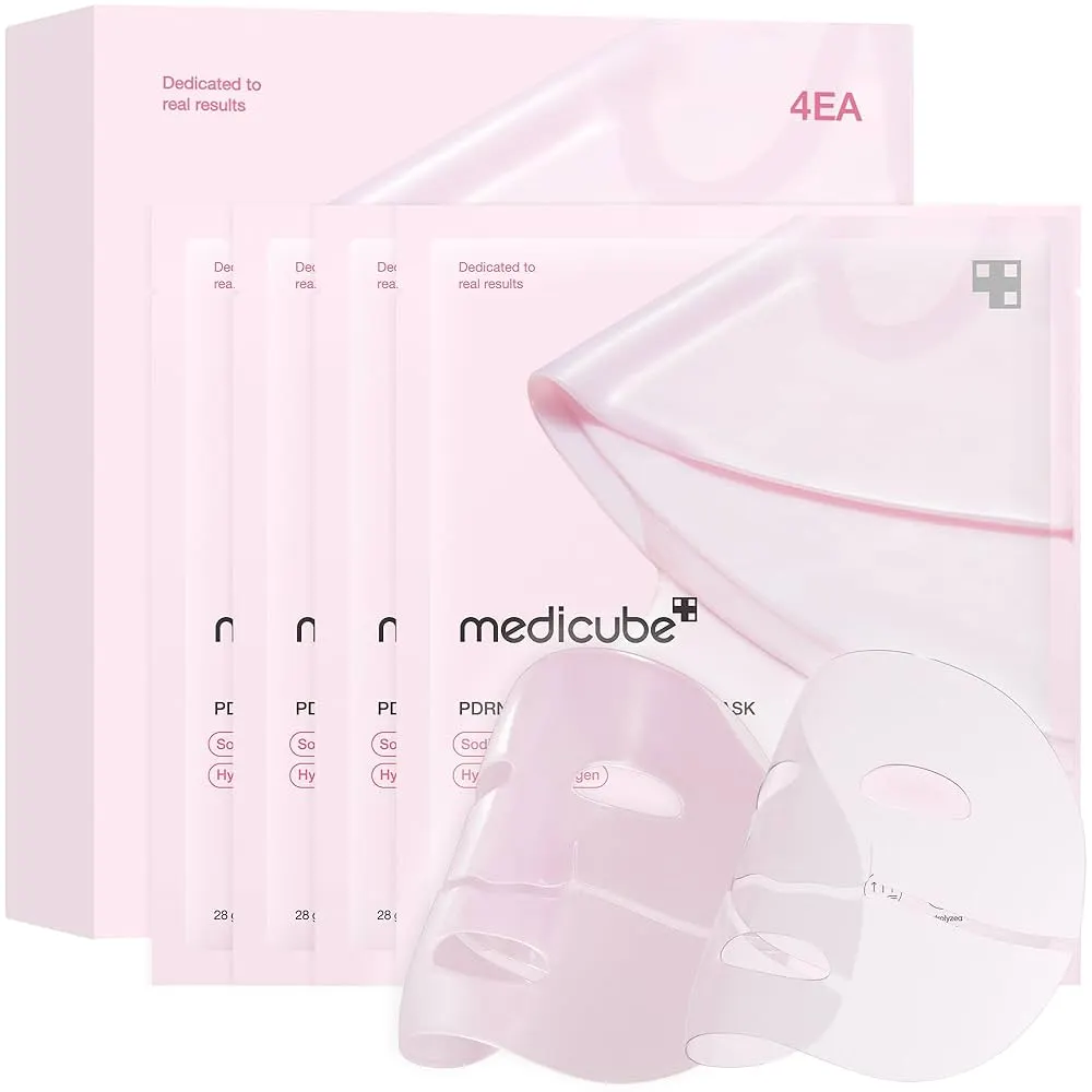 Medicube Pdrn Pink Collagen Gel Mask X4 Set