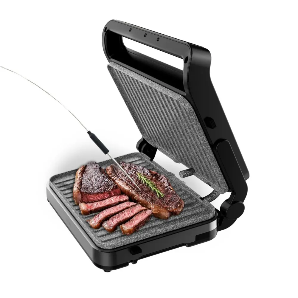 Tostapane Multifunzione Barbecue Elettrico Cecotec Rock'nGrill 2000 PerfectCook 2000 W